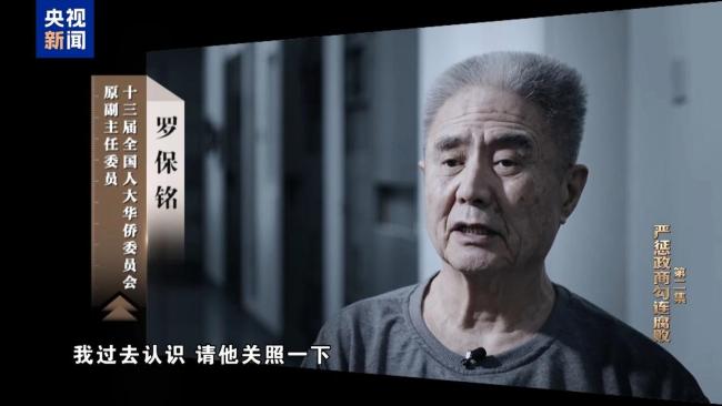 罗保铭培植老乡圈搞政商勾连腐败 权钱交易网络曝光
