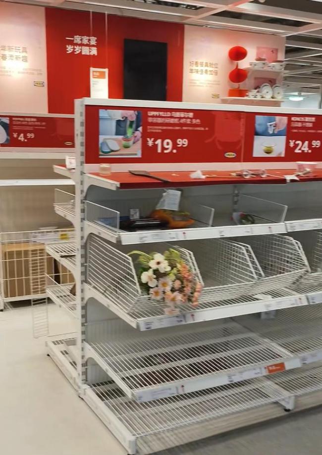 宜家闭店引发抢购潮 多地门店商品售罄 提前抢空货架