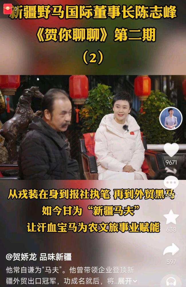 贺娇龙终末一条抖音