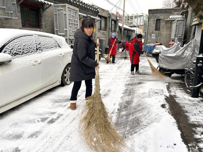 北京下雪很冷但家门口很暖 城市韧性迎考验