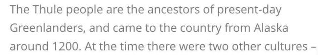 格陵兰岛原住民是元朝远征军后裔？无依据 缺乏考古与基因证据