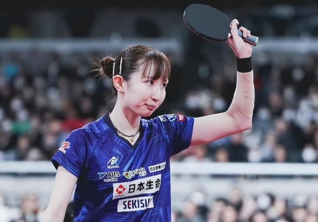 张本美和4比3早田希娜 七局苦战登顶