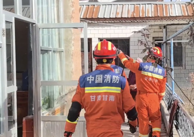 甘肃接连地震 陕西四川等地有震感 多次余震已发生