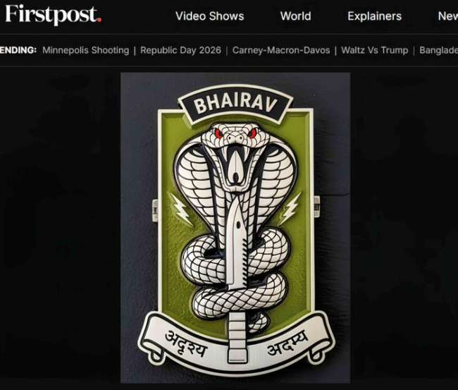 印度新型合成营亮相阅兵场，号称全员能操控无人机