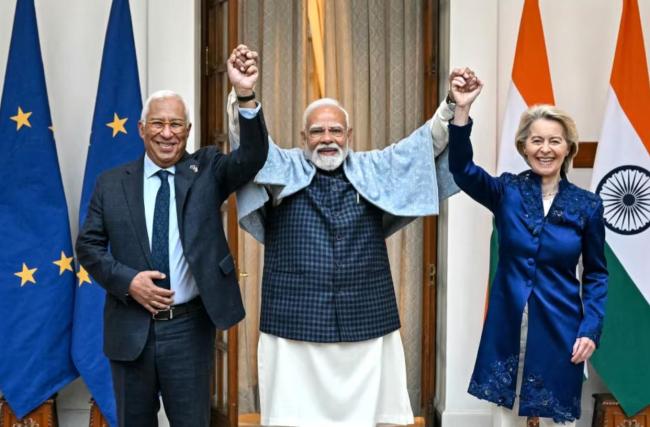 印度对欧盟96%的关税将取消或降低