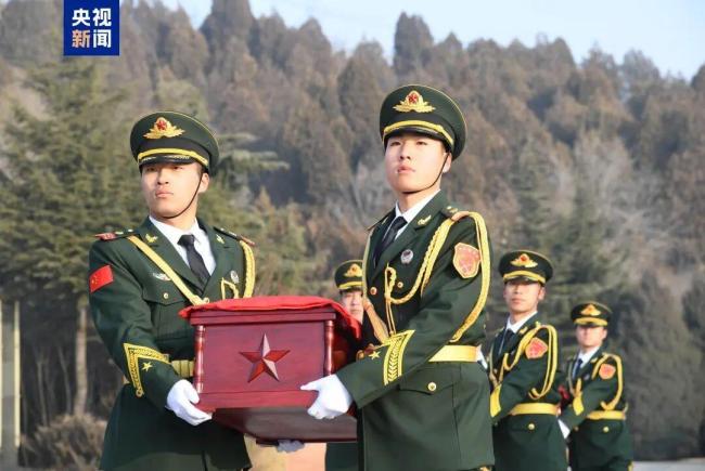 3位抗日牺牲烈士踏上回家路 英魂归故里