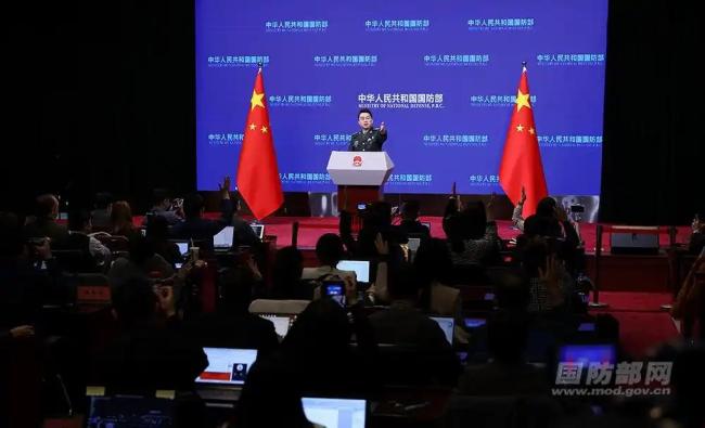 国防部：台湾问题纯属中国内政