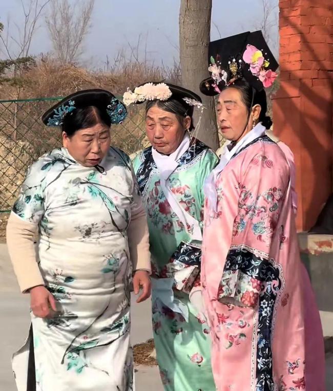 山东阿姨拍《甄嬛传》粉丝破百万 玉米地里的“戏精”