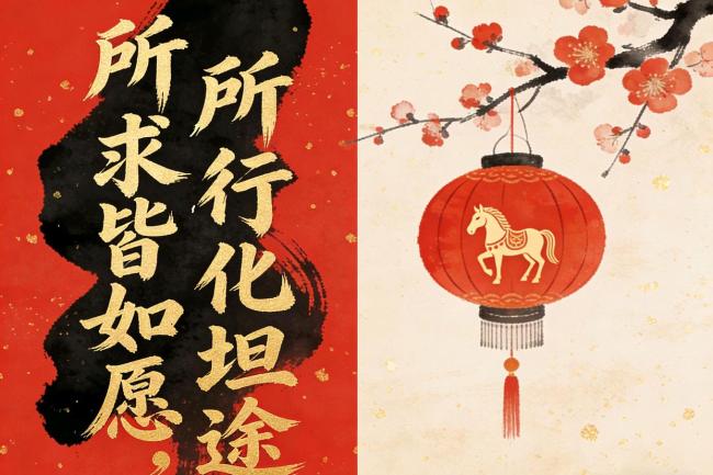第一次听到这么合心意的新年祝福