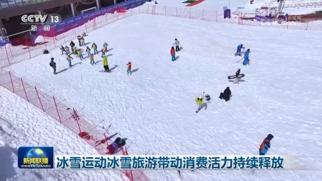 冰雪运动冰雪旅游带动消费活力持续释放