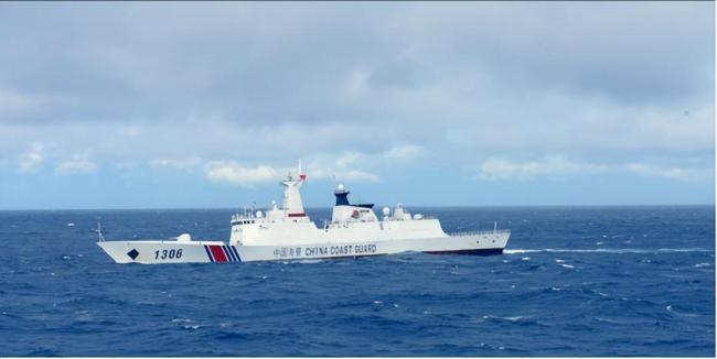 首次披露中国海警钓鱼岛执法画面