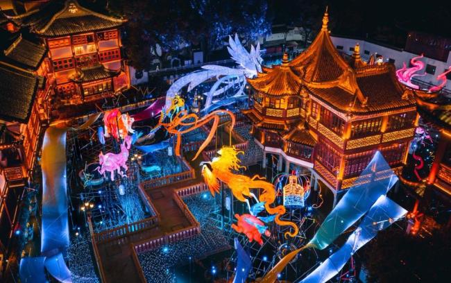 英首相皆要打卡的上海灯会有多出圈