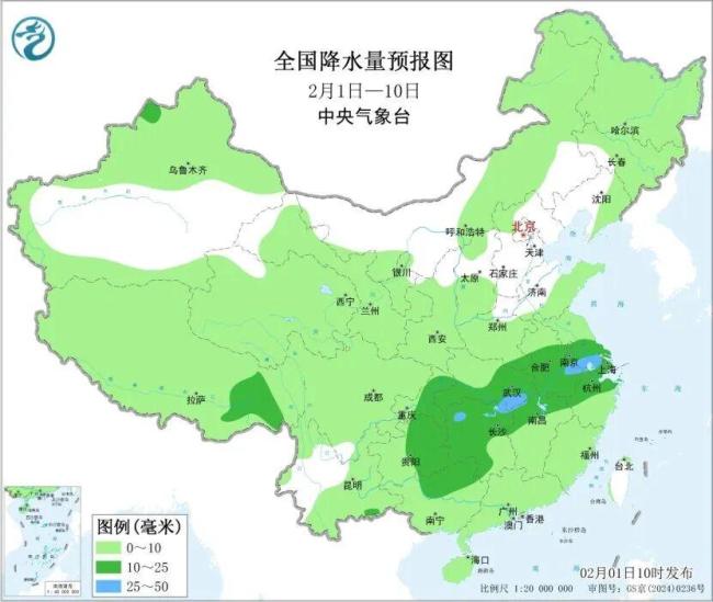 5日起冷空气横扫中东部 骤降16℃ 大范围雨雪随之而来
