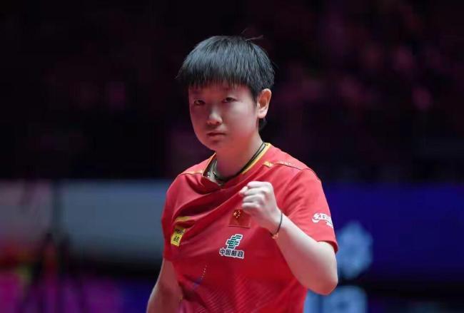 孙颖莎和巴特拉一组