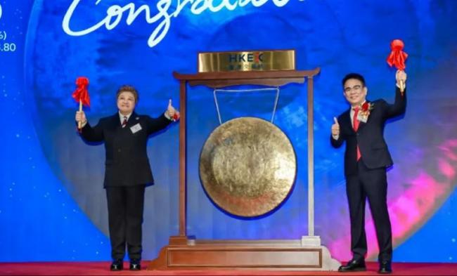 东鹏饮料港股上市早盘破发