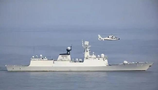 中国海军批量建造054B护卫舰 提升反潜作战能力