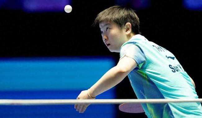 乒乓球亚洲杯:王曼昱vs赤江夏星