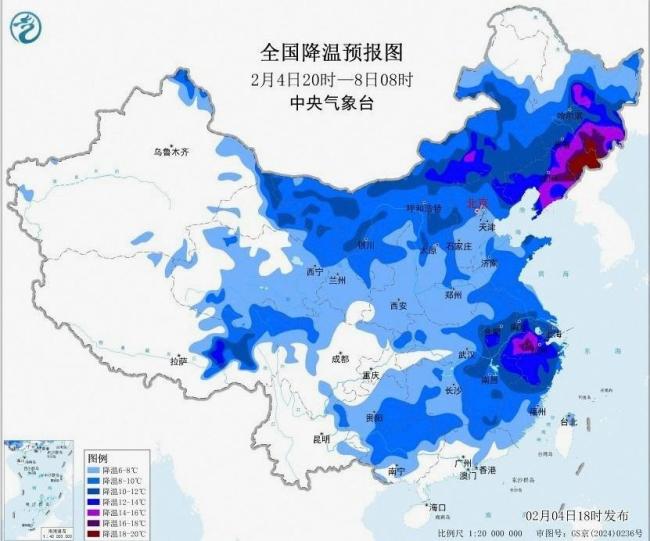 江浙沪皖将迎今年最大雨雪 春运出行需谨慎