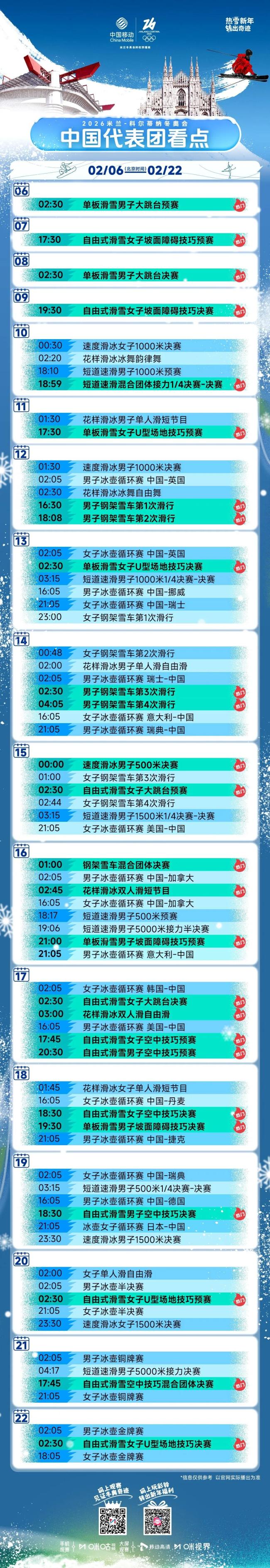 米兰冬奥会开幕式 冰雪盛会和谐启幕