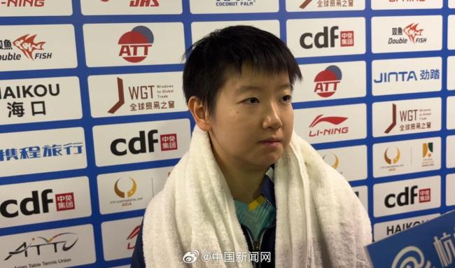 王曼昱挺进亚洲杯决赛会师孙颖莎