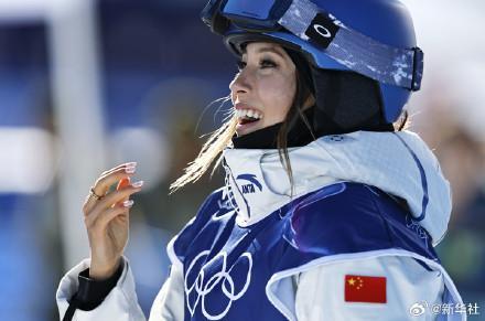 谷爱凌冲击中国军团首金