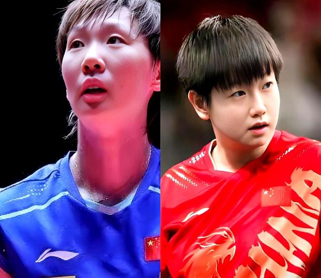孙颖莎合照给王曼昱挪位置 国乒未来布局解析