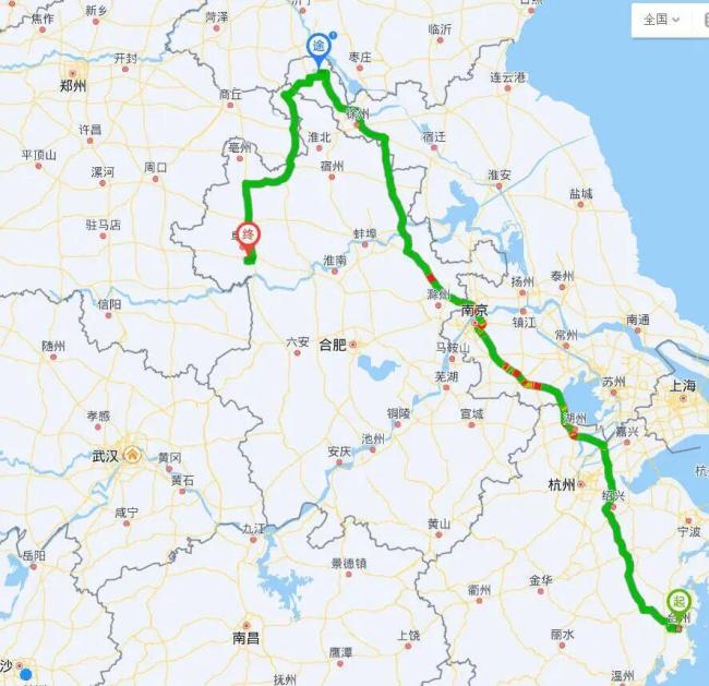 昆季俩从浙江自驾回安徽桑梓，看错导航到了江苏同名州里，两地相距300多公里 返乡路上的不测插曲