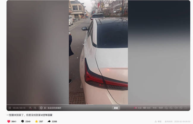 兄弟俩自驾回家开到300公里外同名地 导航失误引发网友热议