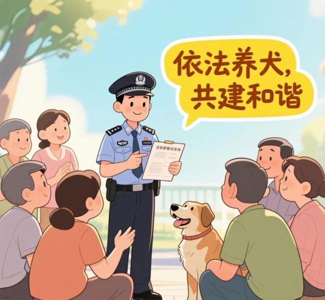 未牵绳边牧咬伤路人主人被行拘 新法首例处罚引发关注