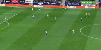 马竞4比0巴萨 国王杯半决赛占先机