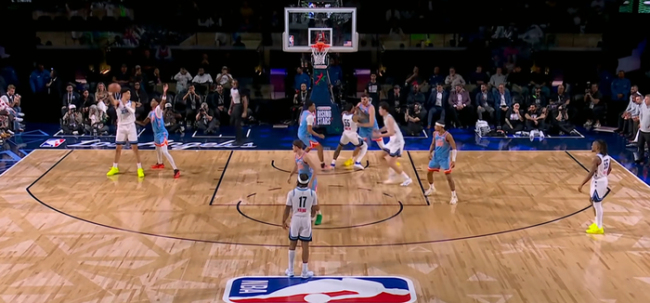 杨瀚森的赛季新高，是对位克林根 展现双塔威力