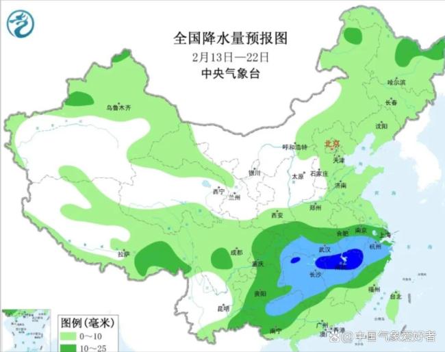 大范围雨雪和降温除夕前来到 春节出行需谨慎
