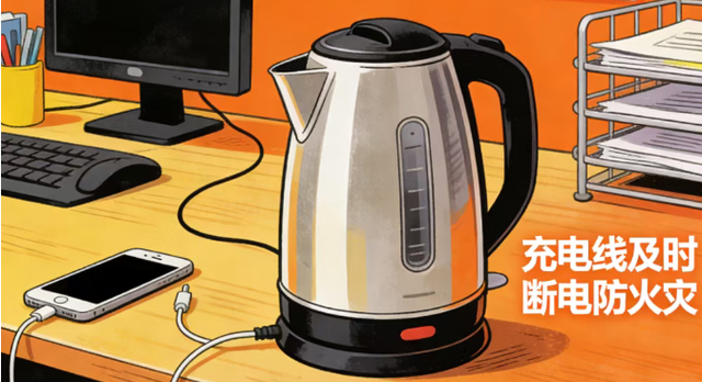 今天下班前别忘了做这件事 给办公室做安全“小体检”