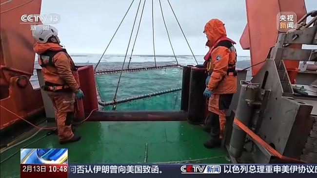 中国南极考察又有新发现 珍贵科研样品获取成功