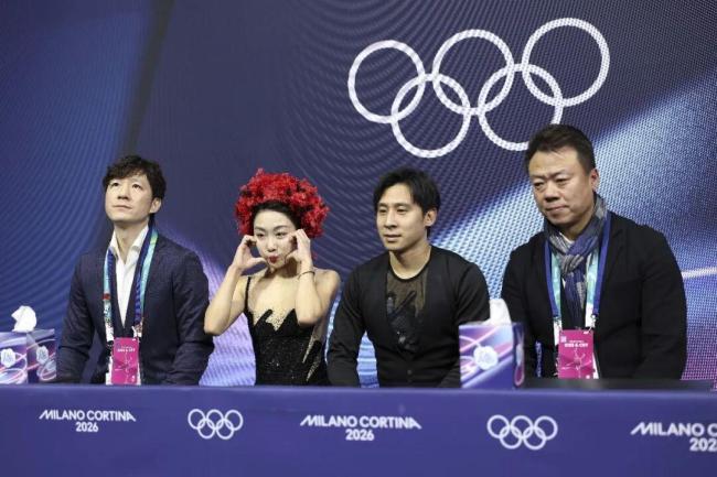 隋文静韩聪把只此青绿带到奥运赛场