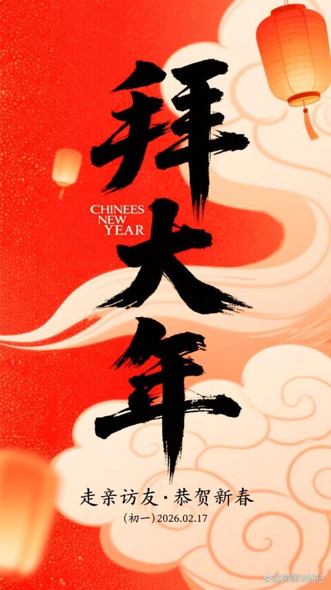 月朔迎春接福 马年跃马呈祥 骏业宏开舞长风