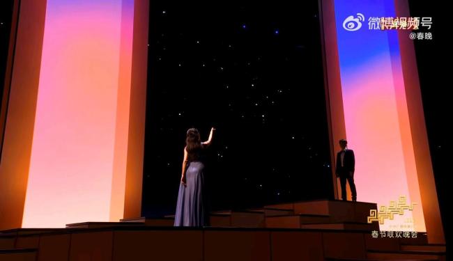 刘浩存实在美丽 春晚舞台惊艳全网
