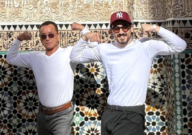 杭州健身爱好者大年初一撸铁拜年 健身房里的新年仪式感