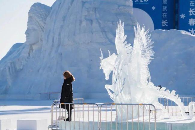 一座冰雕“看哭”好多网友