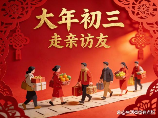 你们大年初三走亲戚吗 走亲访友小贴士