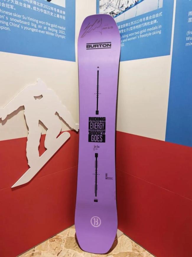 苏翊鸣签名纪念物入藏体育博物馆 见证冬奥荣耀