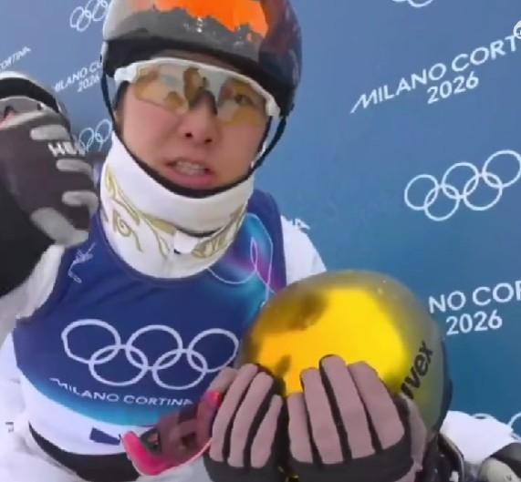 徐梦桃安慰队友：四年后咱们再来