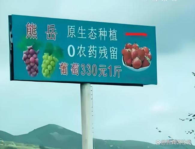 公司回应葡萄330草莓360元一斤