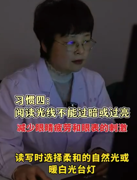 原来保护视力这么简单！近视最怕的4个习惯