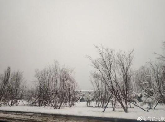 北京多区飘雪！瑞雪兆丰年的既视感有了 弱雨雪持续注意安全