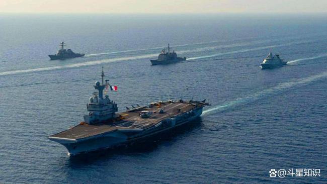 马克龙视察“戴高乐”号航母 法国强硬回应美以伊冲突