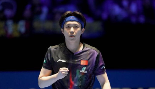 王楚钦赛后采访称赞对手尽显高情商 大赞格罗特实力强劲