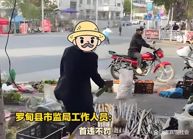 商贩喷灭蚊剂在蔬菜 市监局销毁首违不罚 食品安全引关注