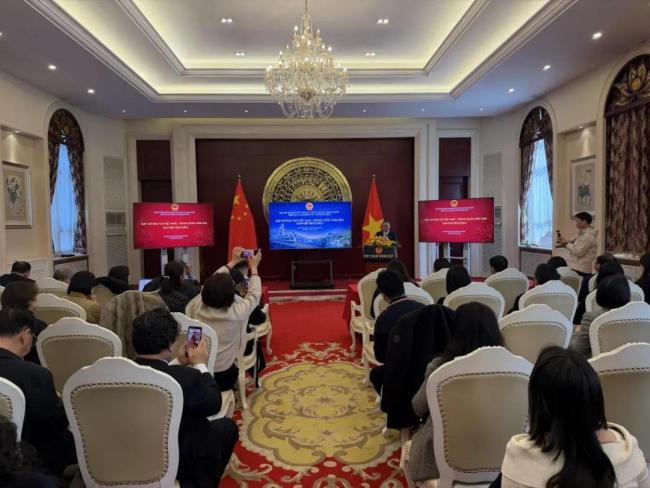 越南驻华大使全程中文演讲 强化中越友好关系