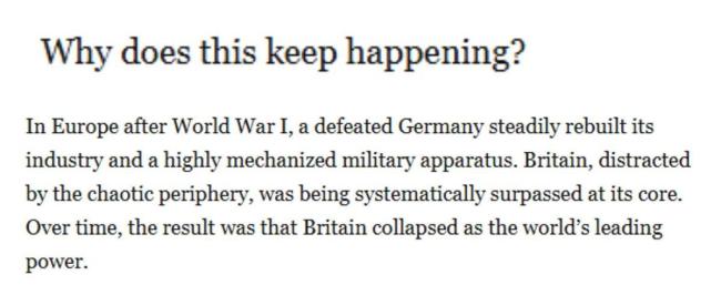 美媒:对伊朗战争或成美国衰落开端 重蹈历史覆辙